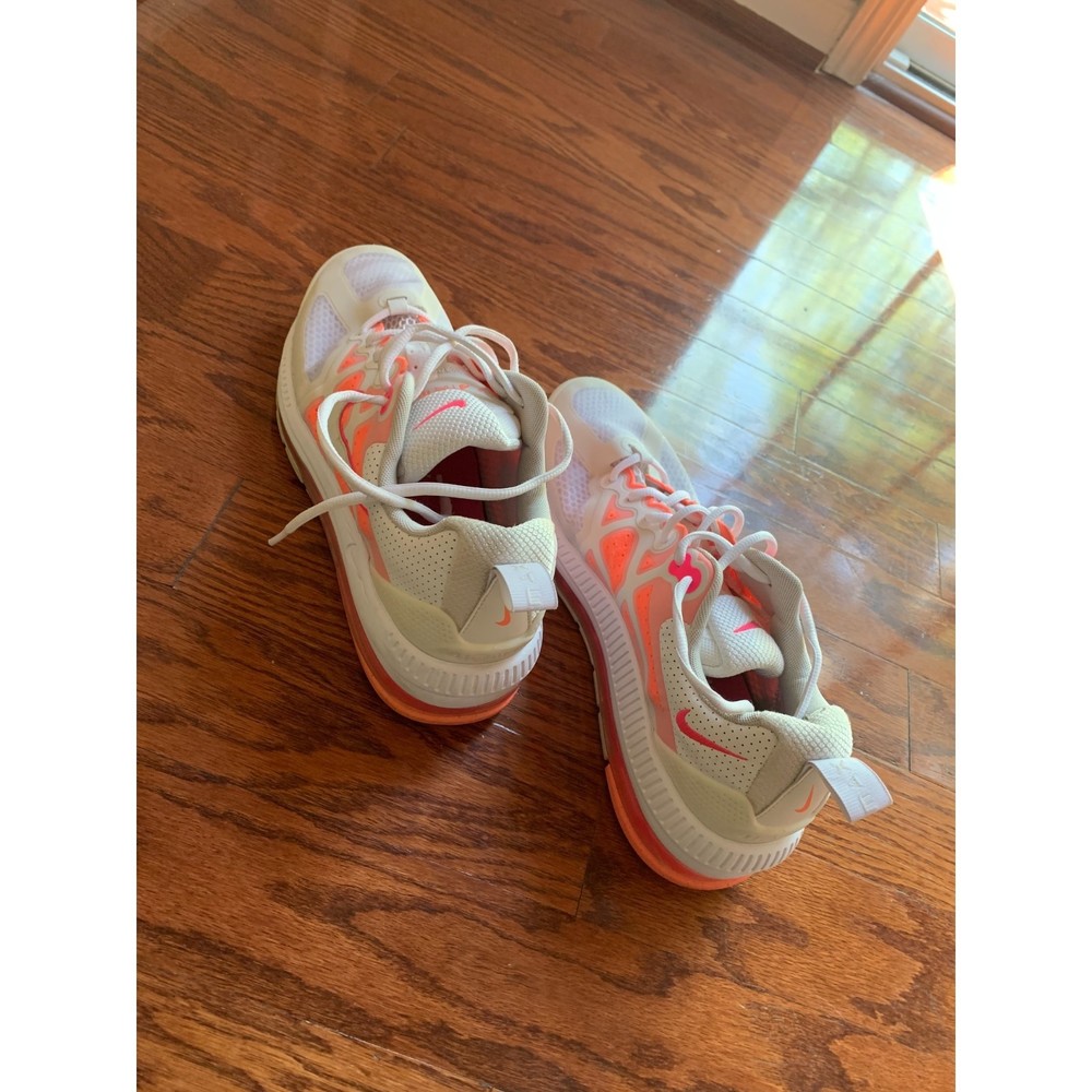 Women's Nike Air Max Genome White Platinum Bright Mango 97 Size 11